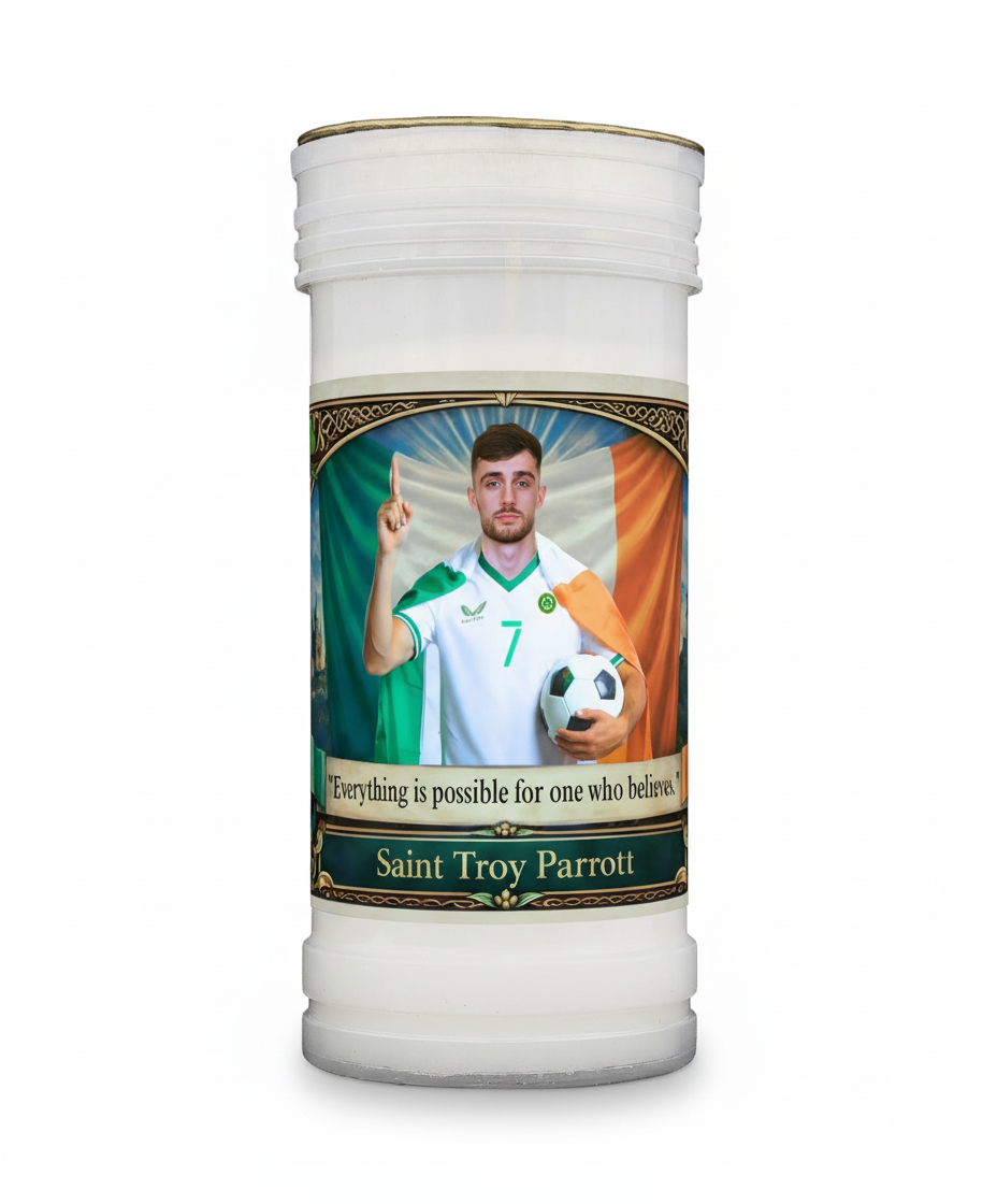 Troy Parrott Candle