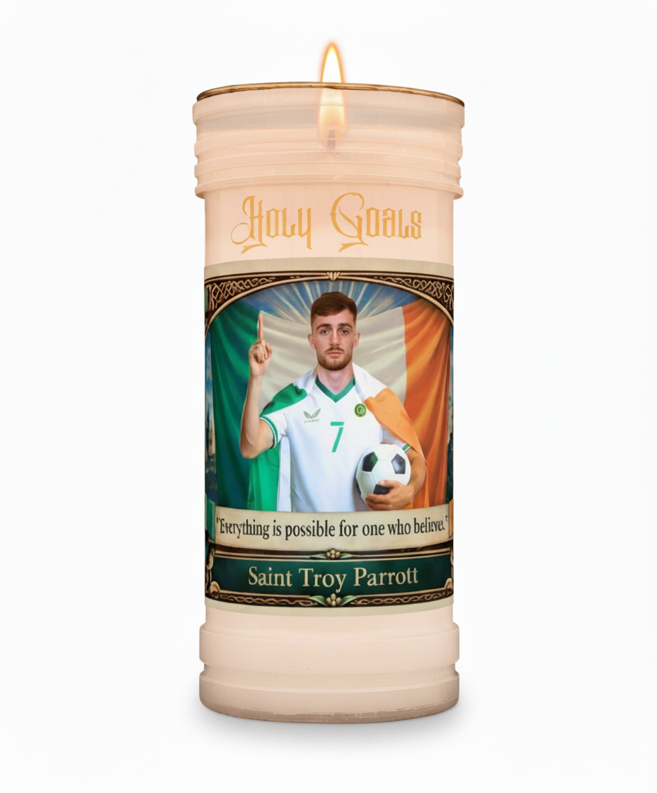 Troy Parrott Candle
